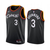 Cleveland Cavaliers #3 Andre Drummond 21 City Black