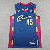 Cleveland Cavaliers #45 Donovan Mitchell Cavaliers 45 Classic Blue Style 2