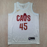 Cleveland Cavaliers #45 Donovan Mitchell Hot Press Cavaliers Style 6