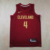 Cleveland Cavaliers #4 Mobley Hot Press Cavaliers Style 4