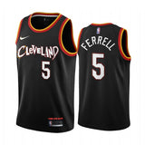 Cleveland Cavaliers #5 Ferrell 21 City Black