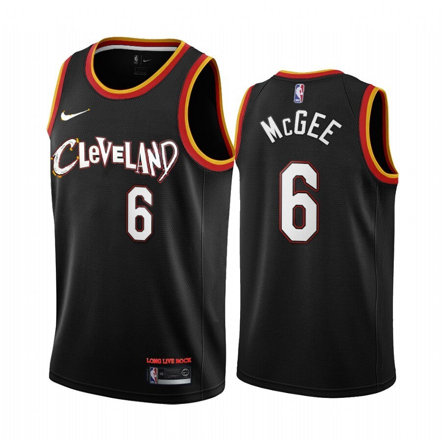 Cleveland Cavaliers #6 JaVale McGee 21 City Black
