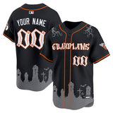 Cleveland Guardians Active Player Custom Active Player Custom Black 'Halloween