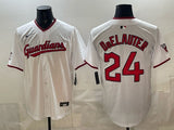 Cleveland Guardians #24 Deelauter Indians Adult
