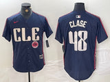 Cleveland Guardians #48 Emmanuel Clase Indians City