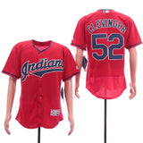 Cleveland Indians #52 Mike Clevinger Style 2