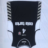 Cola Turka #4 Allen Iverson Iverson 4 Black Embroidered Jersey Style 2