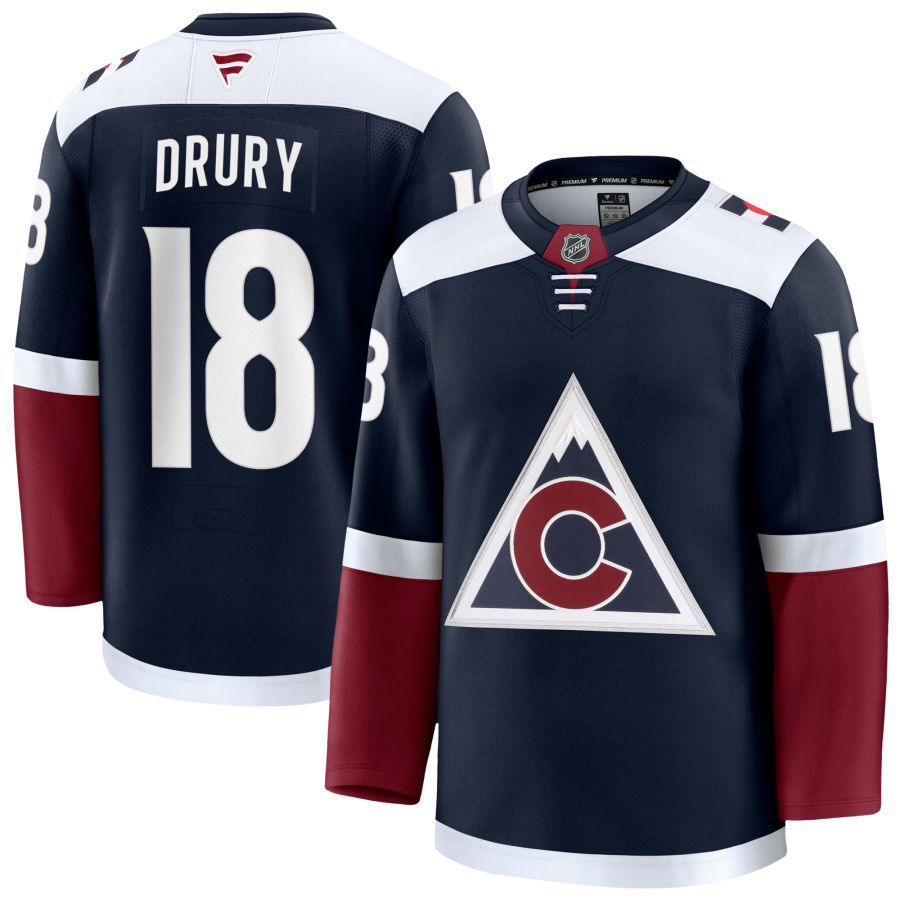 Colorado Avalanche #18 Jack Drury Style 1