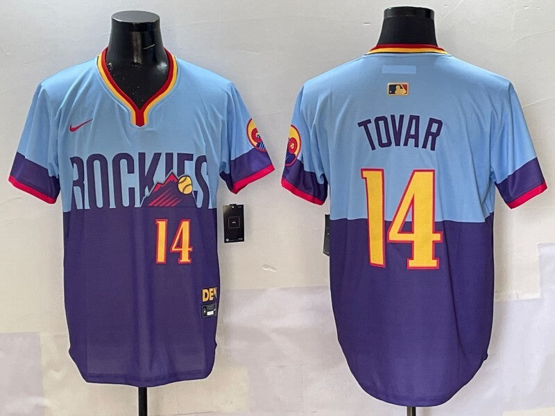 Colorado Rockies #14 Ezequiel Tovar Nokia Collaboration