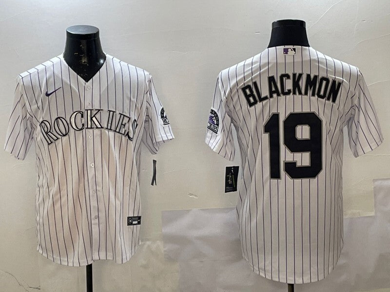 Colorado Rockies #19 Charlie Blackmon Fan Edition Style 1