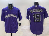 Colorado Rockies #19 Charlie Blackmon Fan Edition Style 2