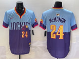 Colorado Rockies #24 Ryan McMahon Nokia Collaboration