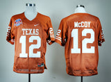 Colt McCoy 12 Dark Orange 2010 BCS Logo