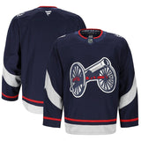Columbus Blue Jackets 2025 NHL Stadium Series Authentic Pro Jersey - Navy