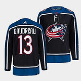 Columbus Blue Jackets #13 johnny-gaudreau-navy-2022reverse-retro-2.0-authentic-primegreen-jersey