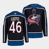 Columbus Blue Jackets #46 joona-luoto-navy-2022reverse-retro-2.0-authentic-primegreen-jersey