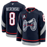 Columbus Blue Jackets #8 Zach Werenski 2025 Stadium Series Style 2