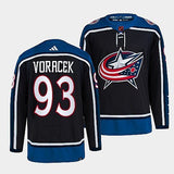 Columbus Blue Jackets #93 jakub-voracek-navy-2022reverse-retro-2.0-authentic-primegreen-jersey