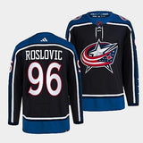 Columbus Blue Jackets #96 jack-roslovic-navy-2022reverse-retro-2.0-authentic-primegreen-jersey