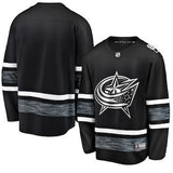 Columbus Blue Jackets blank black