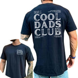 Cool Dads Club Colors T-Shirt, The Cool Dad Stuff, 1st Father Day Gift for Expecting Dad, Gender Reveal Gift For Dad Birthday Gift  T-shirt Round Neck Casual