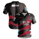 Crusaders Super Rugby 2024 Away Men Jersey - Black