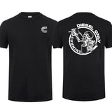 Cummins Power 2-sided T-shirt Men Cotton Tee, Menswear Car Parts Short Sleeve