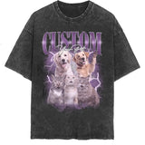 Custom Photo Dog Bootleg 90s Shirt, Custom Bootleg Rap Tee Shirt, Custom Pet Photo Your Own Bootleg Shirt, Change Design Here