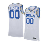 Custom UCLA Bruins NCAA Basketball Replica Jersey White
