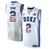 DUKE Quinn Cook 2 White Elite