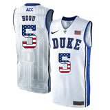 DUKE Rodney Hood 5 White Elite
