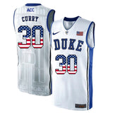 DUKE Seth Curry 30 White Elite