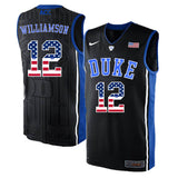 DUKE Zion Williamson 12 Black Elite