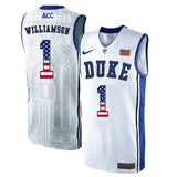 DUKE Zion Williamson 1 White Elite