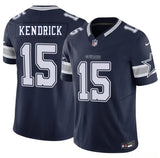 Dallas Cowboys #15 Derion Kendrick Navy 2026 F.U.S.E Vapor Untouchable