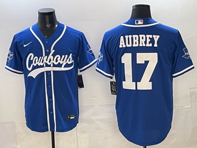 Dallas Cowboys #17 Brandon Aubrey Cowboys Collaboration