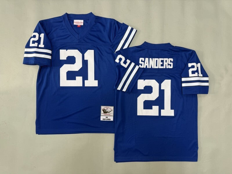 Dallas Cowboys #21 Deion Sanders Dallas Cowboys Style 1