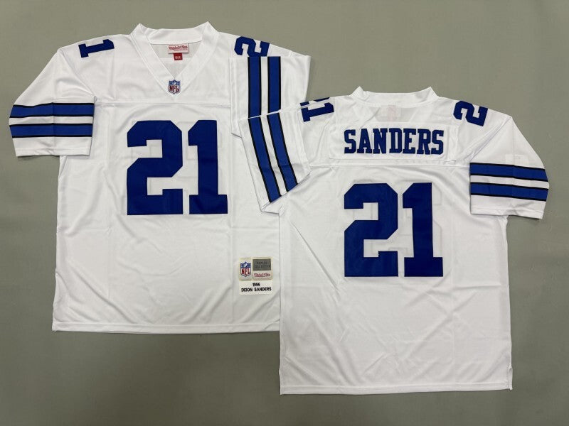 Dallas Cowboys #21 Deion Sanders Dallas Cowboys Style 5