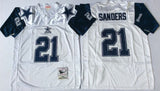 Dallas Cowboys #21 Deion Sanders Throwback Style 1
