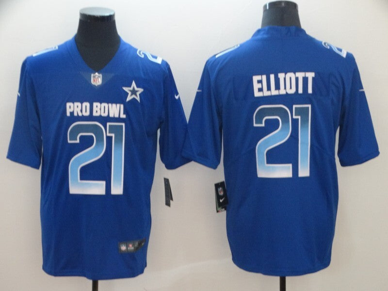 Dallas Cowboys #21 Ezekiel Elliott 19 All-Star 159