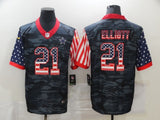 Dallas Cowboys #21 Ezekiel Elliott Style 1