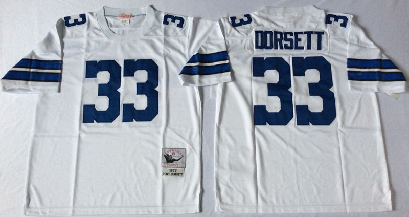 Dallas Cowboys #33 Tony Dorsett Throwback Style 1