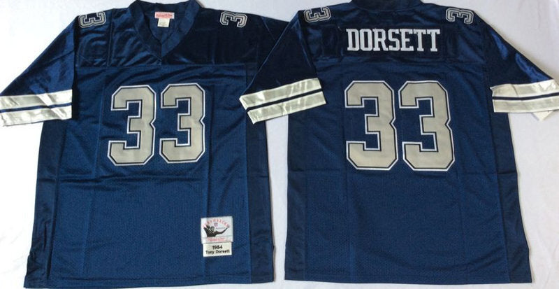Dallas Cowboys #33 Tony Dorsett Throwback Style 2