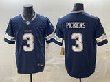 Dallas Cowboys #3 George Pickens Cowboys V3 Style 1