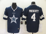 Dallas Cowboys #4 Dak Prescott Big Logo Fashion 118