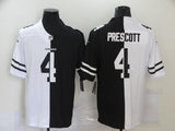 Dallas Cowboys #4 Dak Prescott Split V2 3209 Style 2