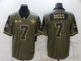 Dallas Cowboys #7 Diggs 21 Salute 888