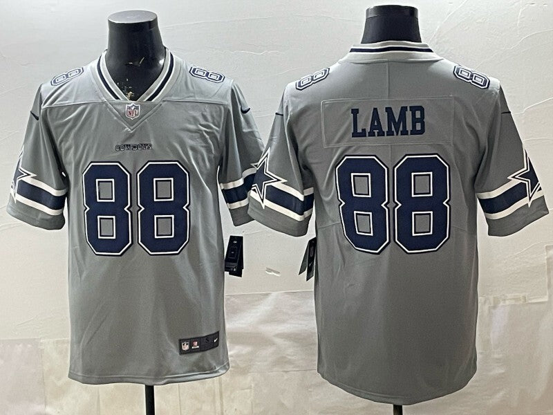 Dallas Cowboys #88 CeeDee Lamb Cowboys Inverted Adult
