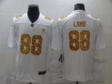 Dallas Cowboys #88 CeeDee Lamb White Leopard Print 150