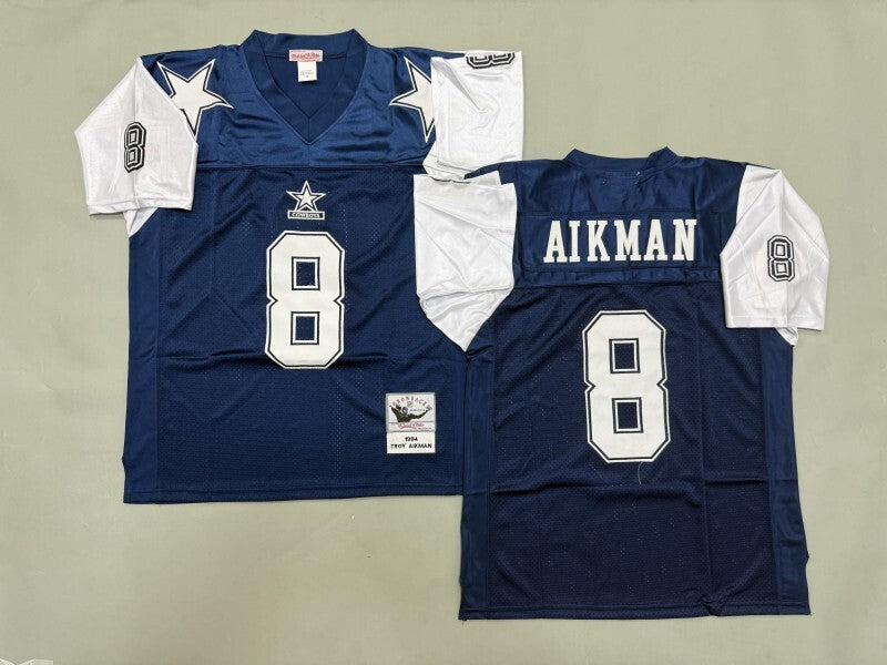 Dallas Cowboys #8 Troy Aikman Dallas Cowboys (6)_[1]